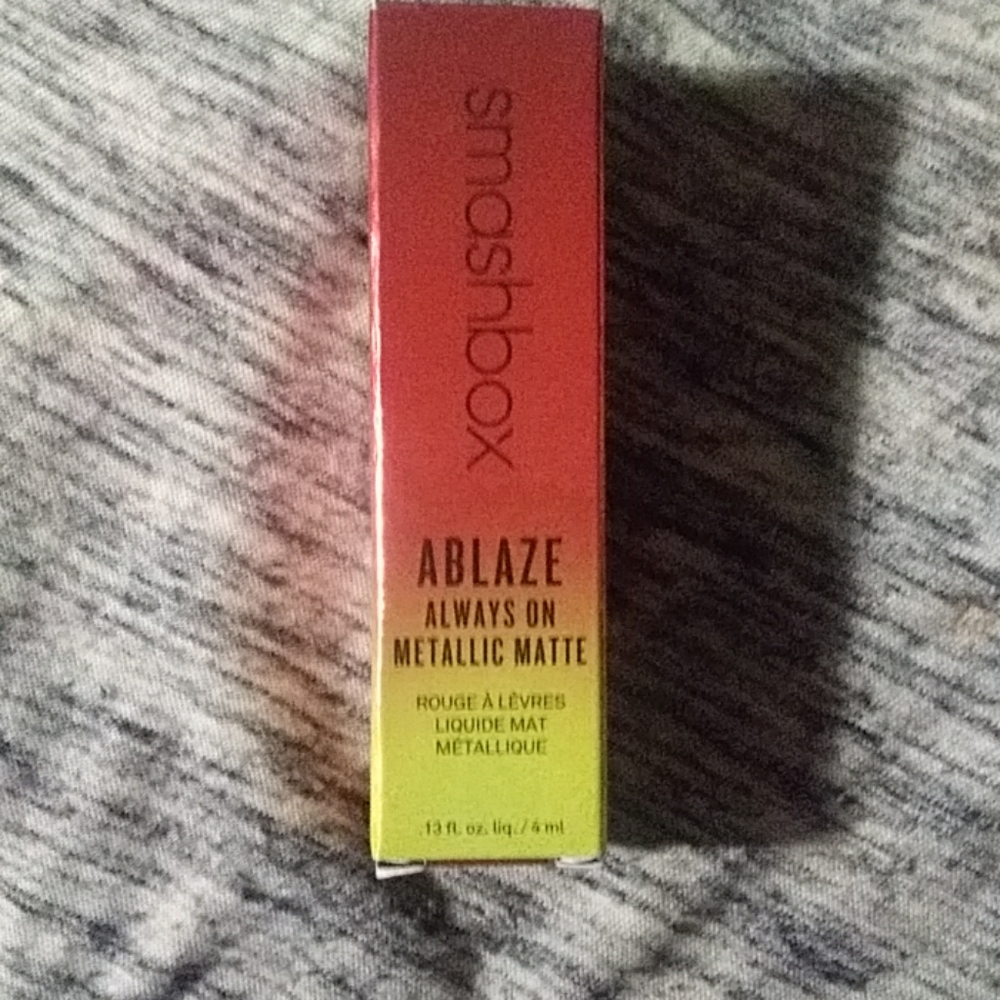 Ablaze always on metallic matte in "burning love"